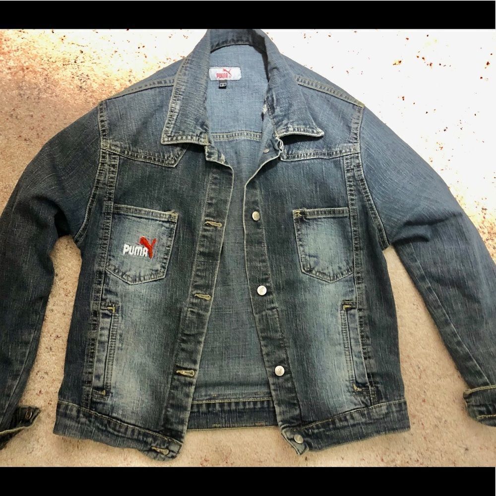 Great jeans jacket by Puma in small